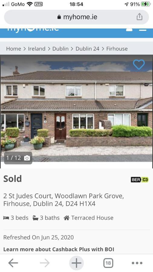Apartmán 2 St Judes Court D24H1X4 Students Only Dublin Exteriér fotografie